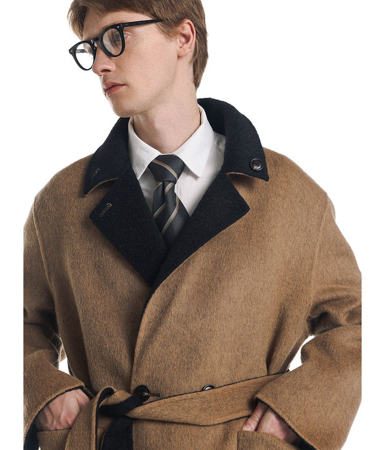 Reversible Heavyweight Wool Coat