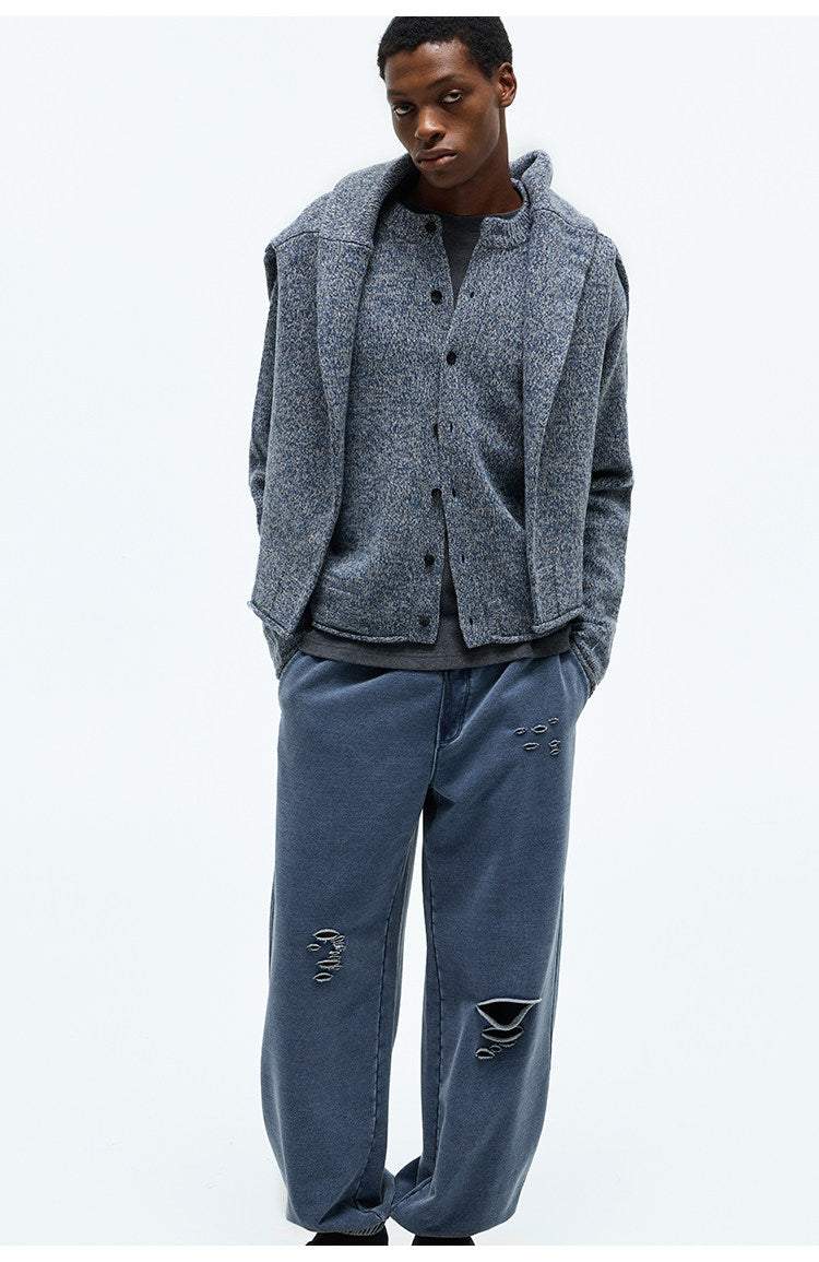 Merino Wool Blend Cardigan