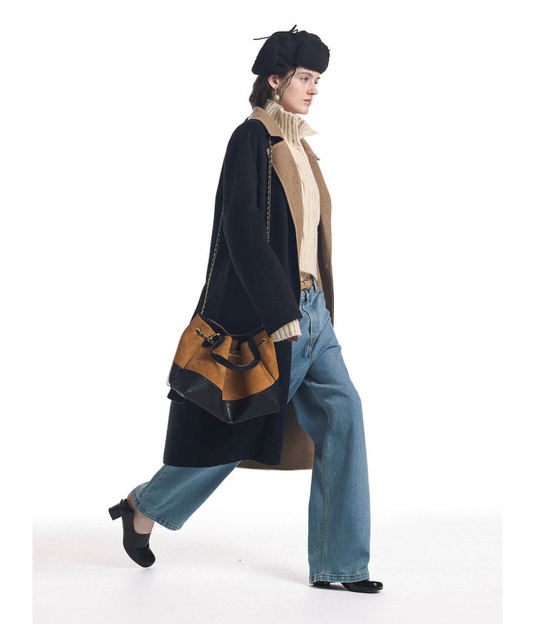 Reversible Heavyweight Wool Coat