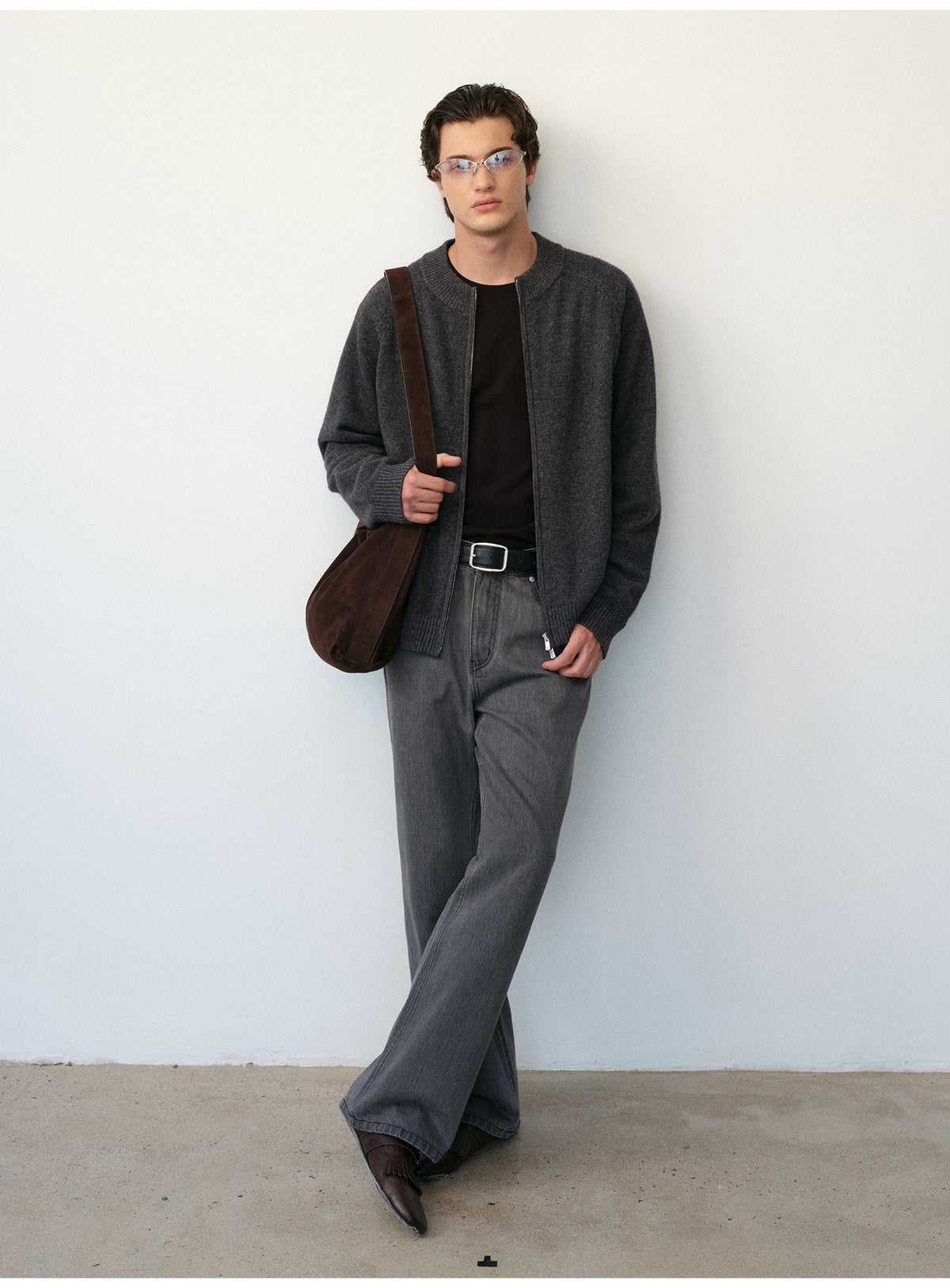 String-Dyed Slim-Fit Jeans