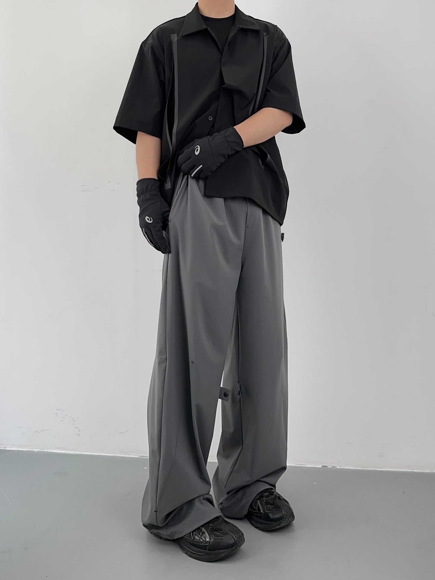 Drawstring Casual Pants