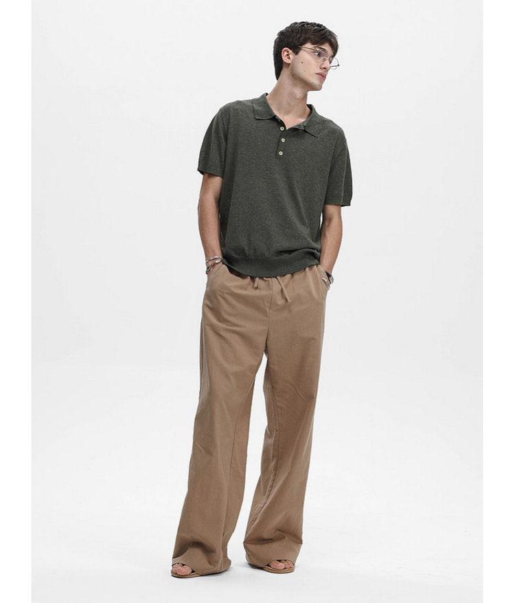 Simple and Lightweight Casual Pants