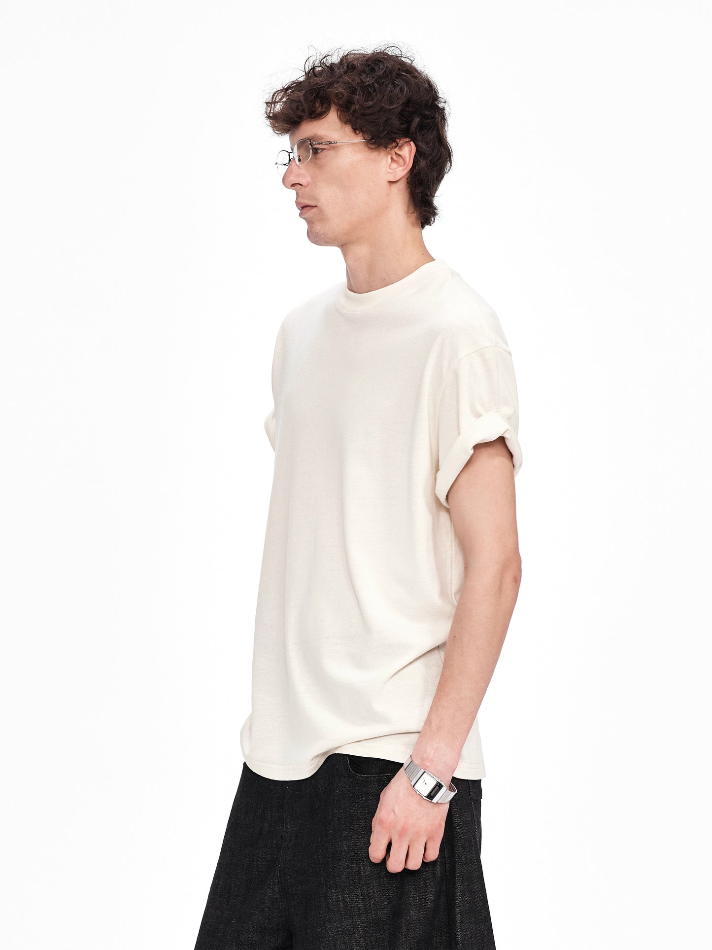 Silk Loose-Fit T-Shirt