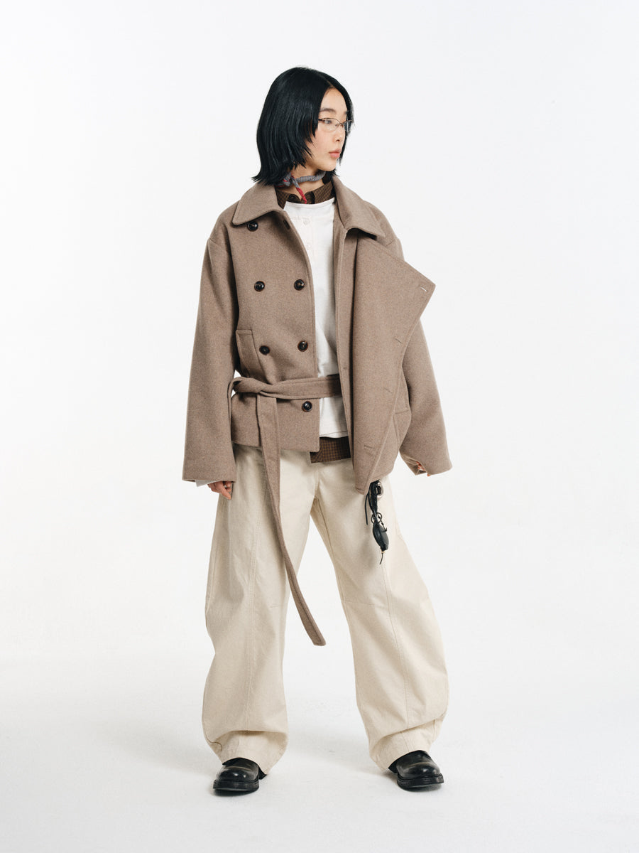 Sheep Wool Overcoat