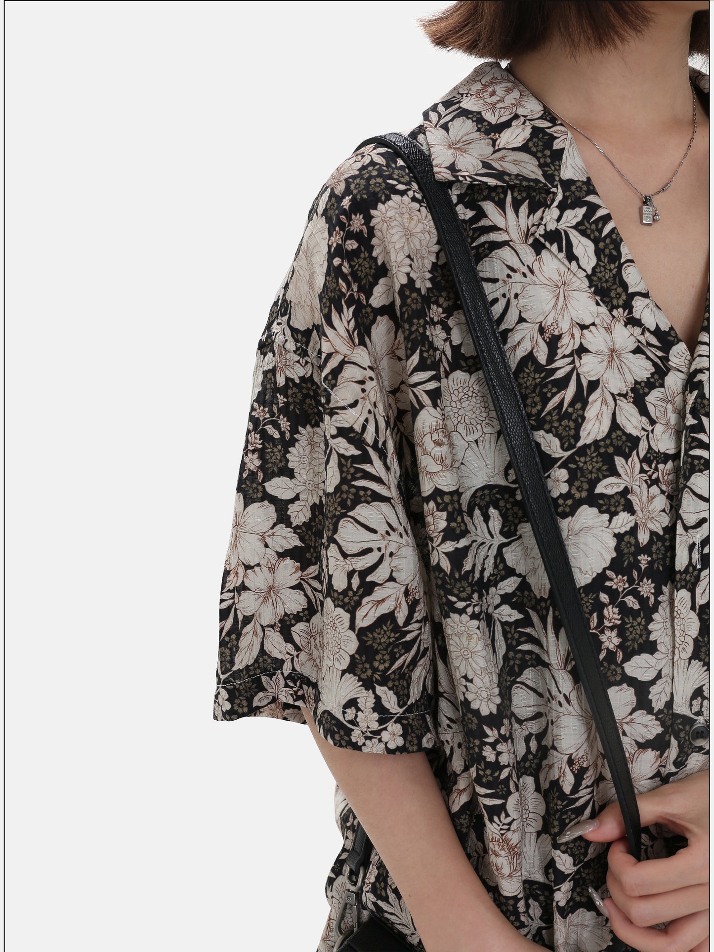 Cooling Floral Print Shirt