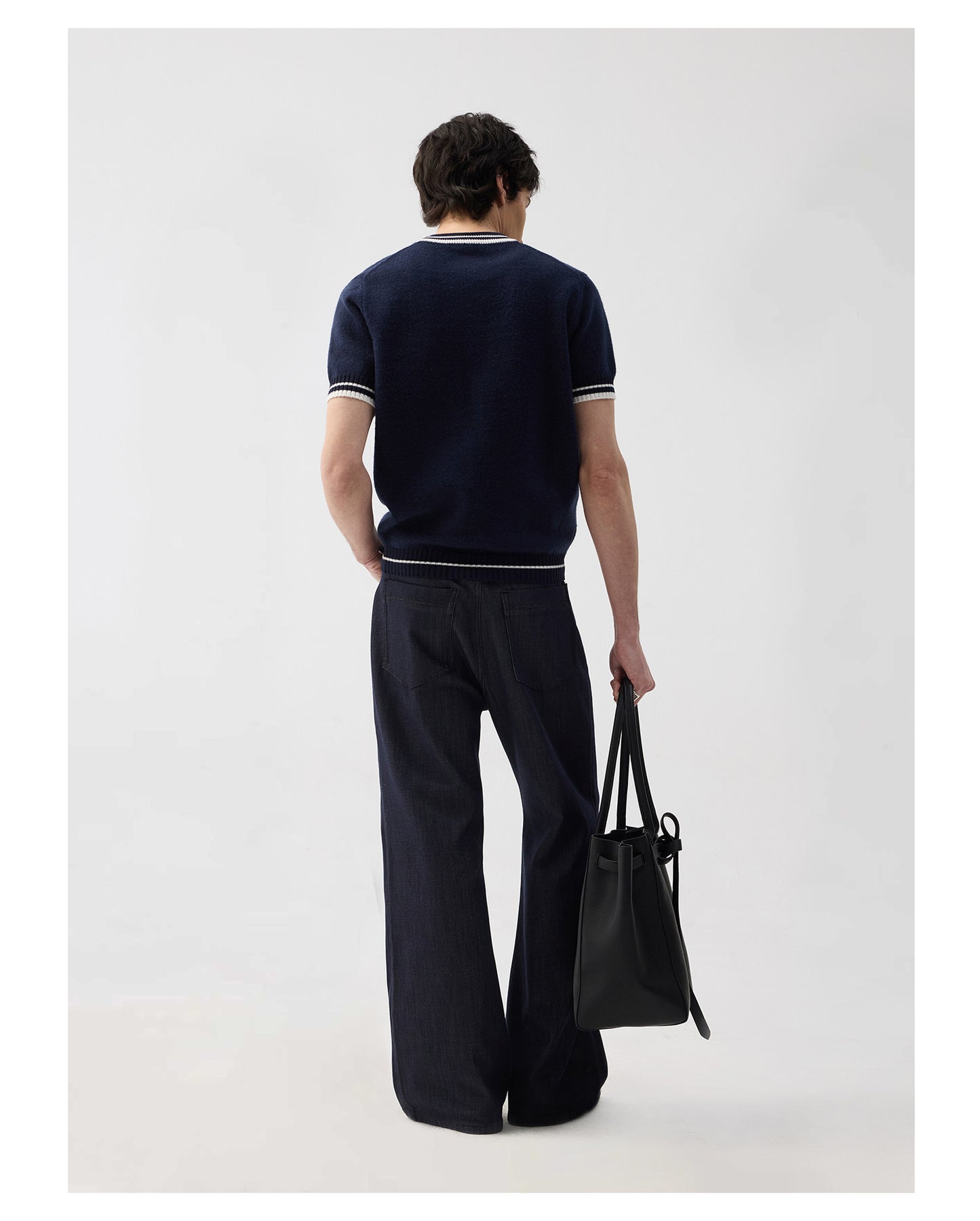 Casual Knit Crew Neck Shirt