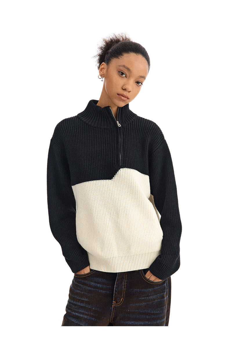 Half Zipper Sweater