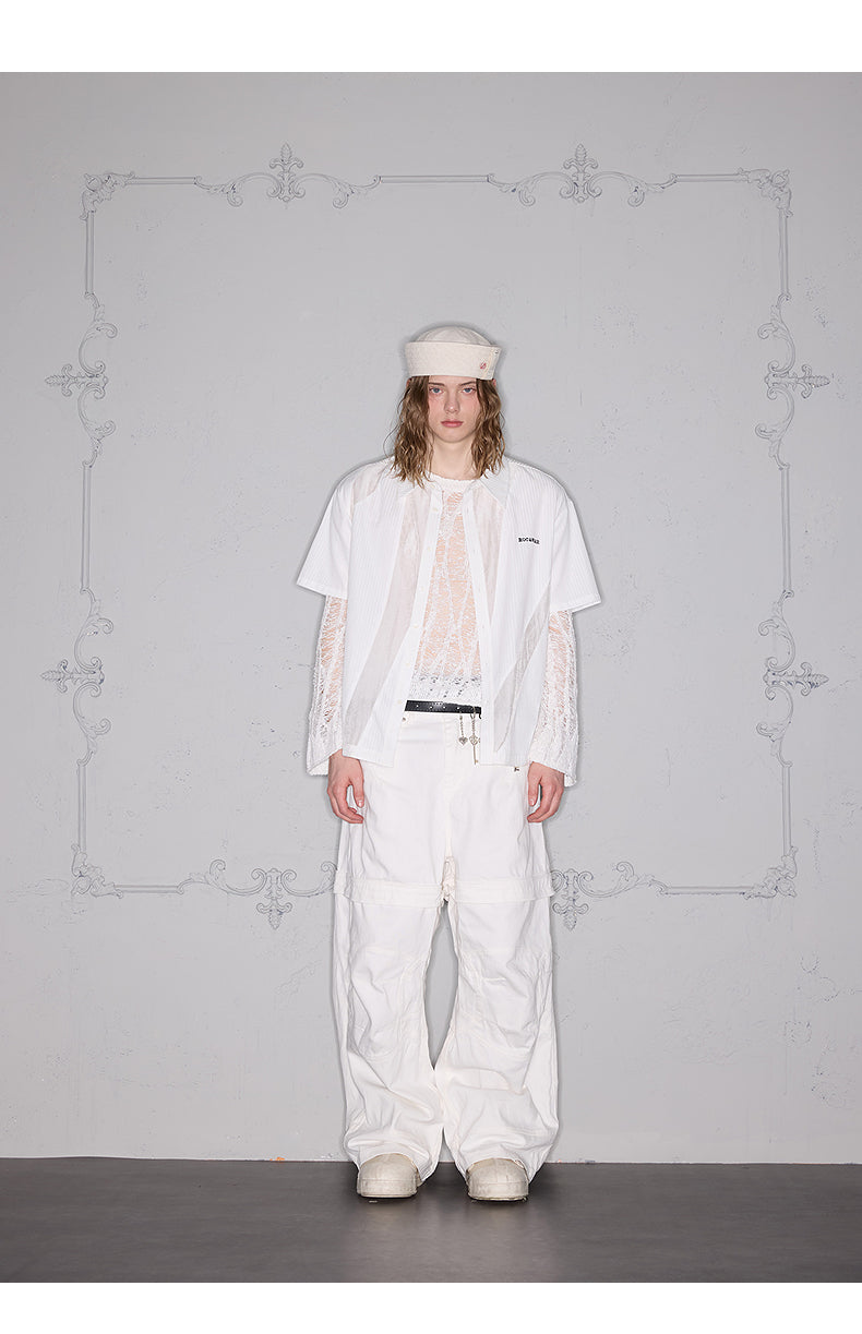 Mix of different materials Shirt