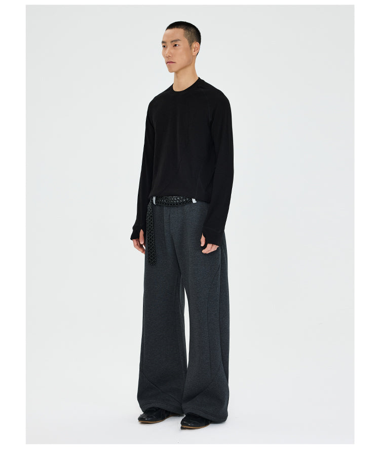 Color Block Oversized Sweatpants