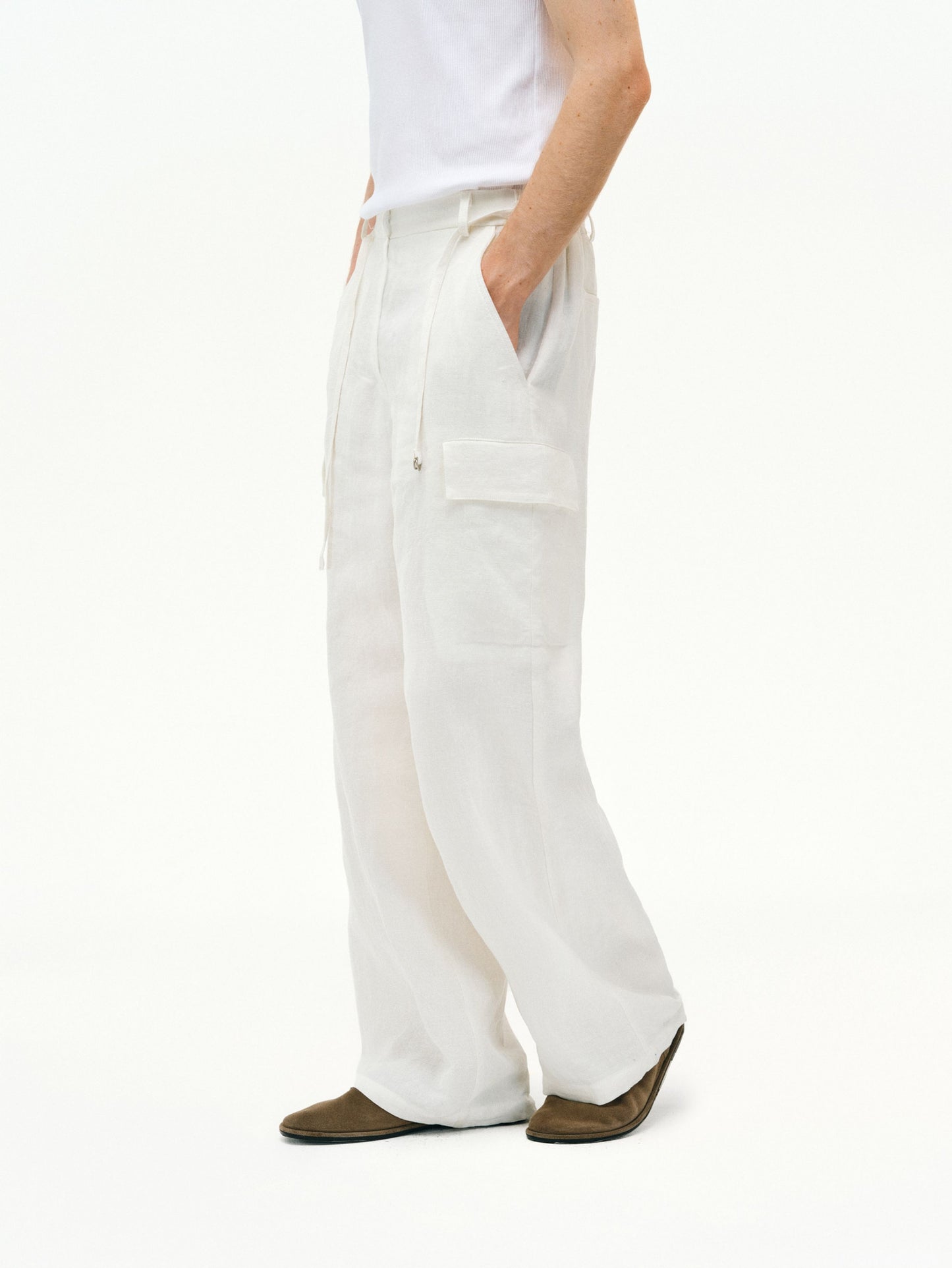 Linen Work Pants