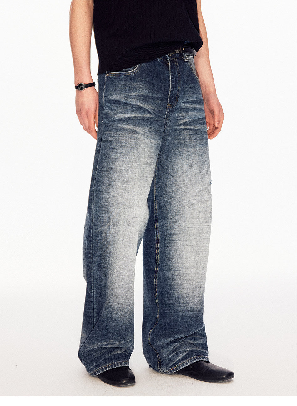 High Street Distressed Jeans