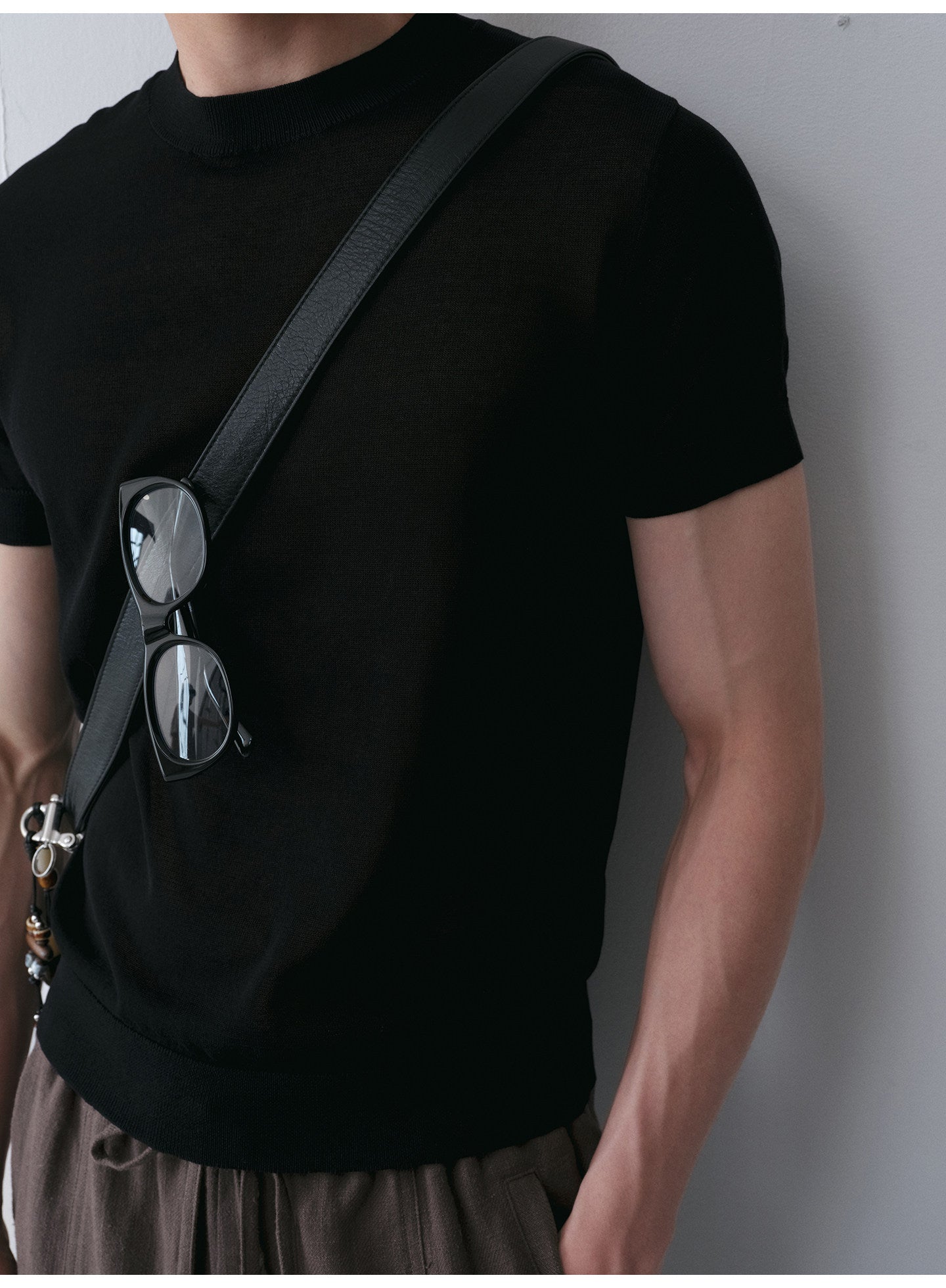 Fitted Summer Knit Shirt