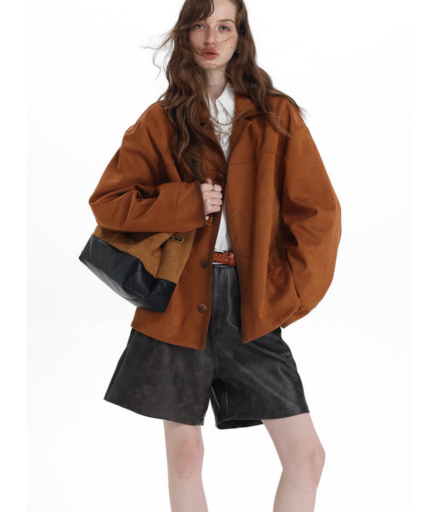 Suede Short Jacket