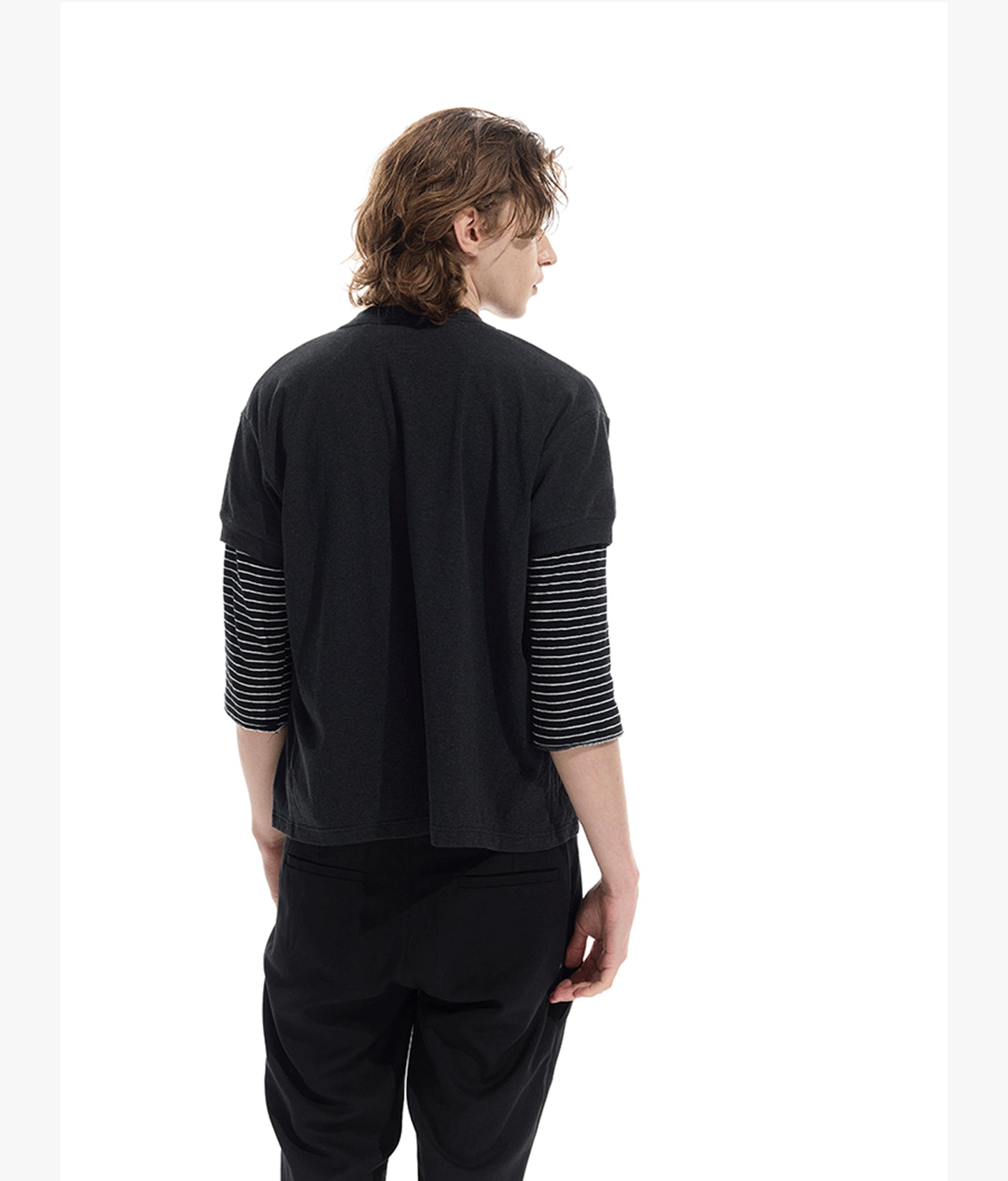 Straight Shoulder Cardigan