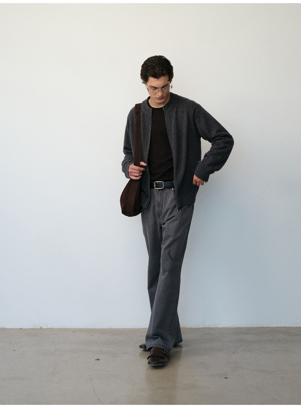 String-Dyed Slim-Fit Jeans