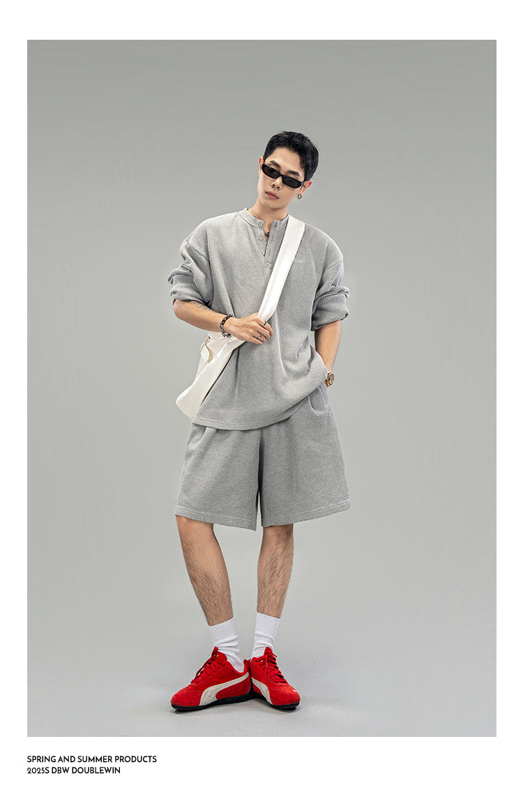 Waffle Casual Shorts