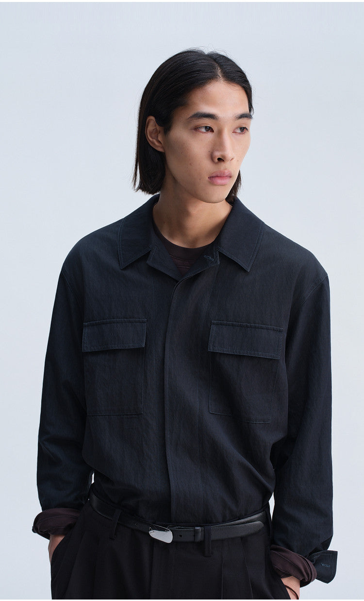 Loose-Fit Casual Shirt