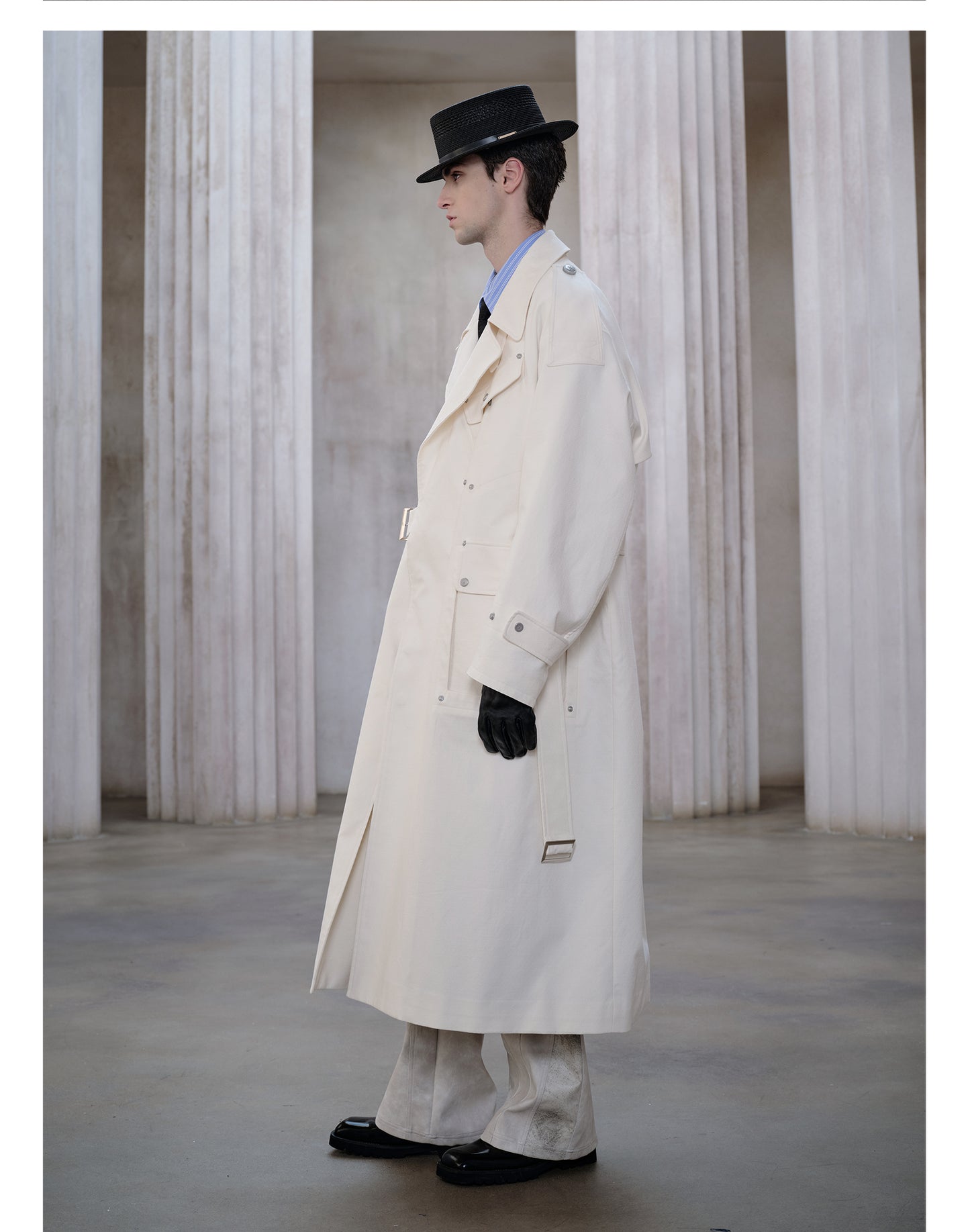 Original Designer Silhouette Coat