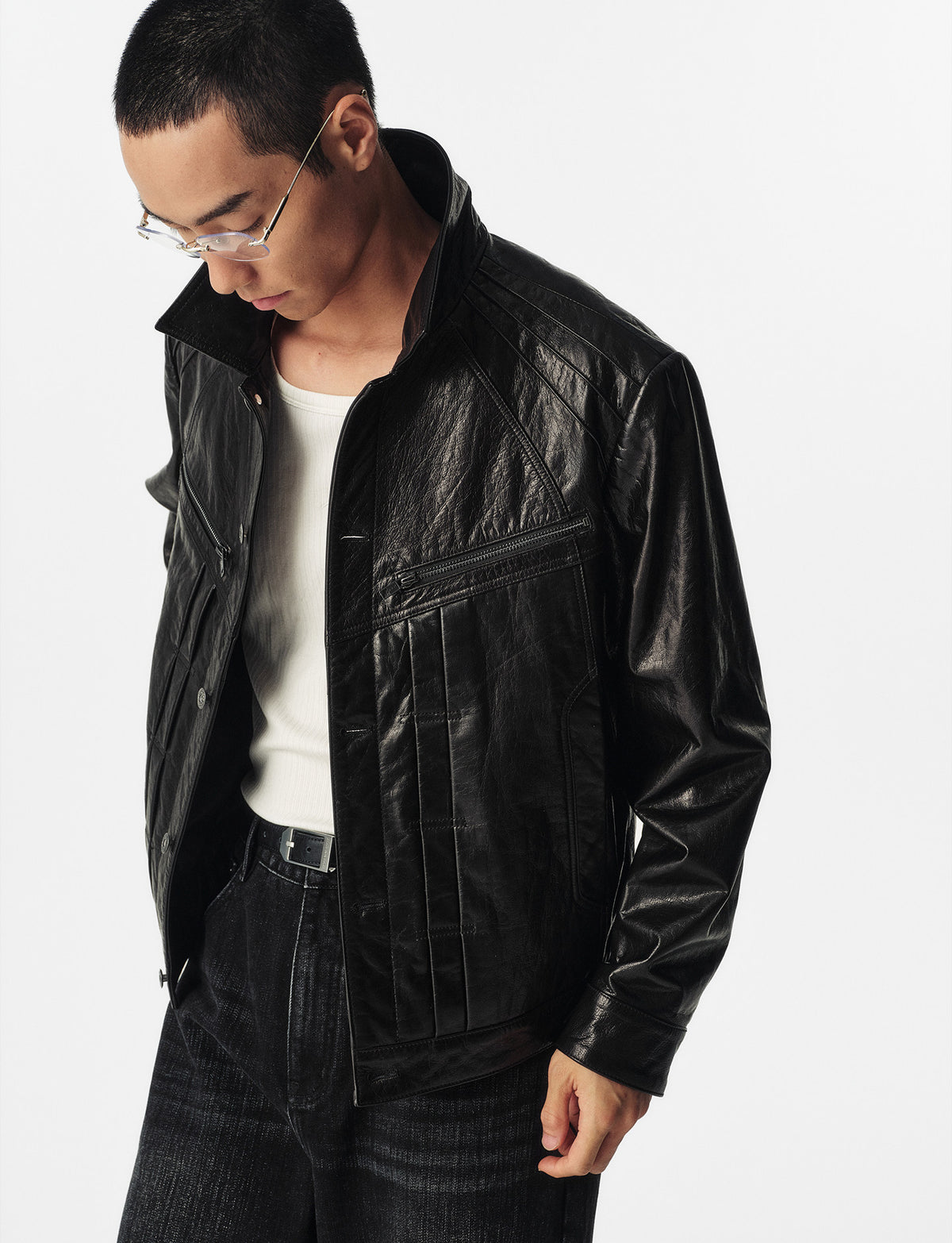 Waxed Cowhide Jacket