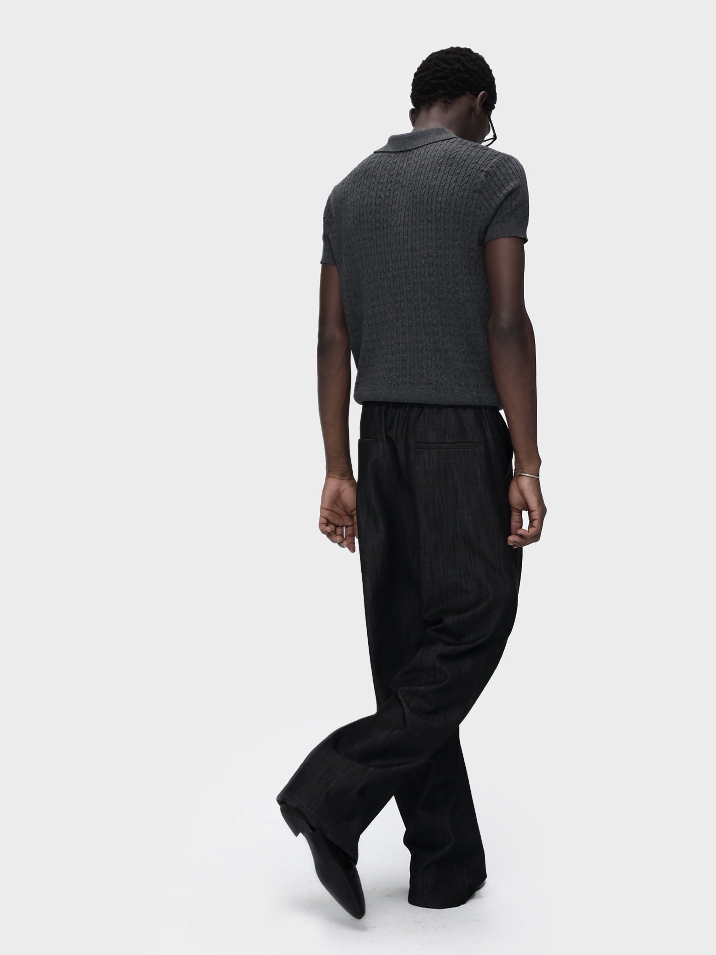 Lightweight Wool Knit Shirt