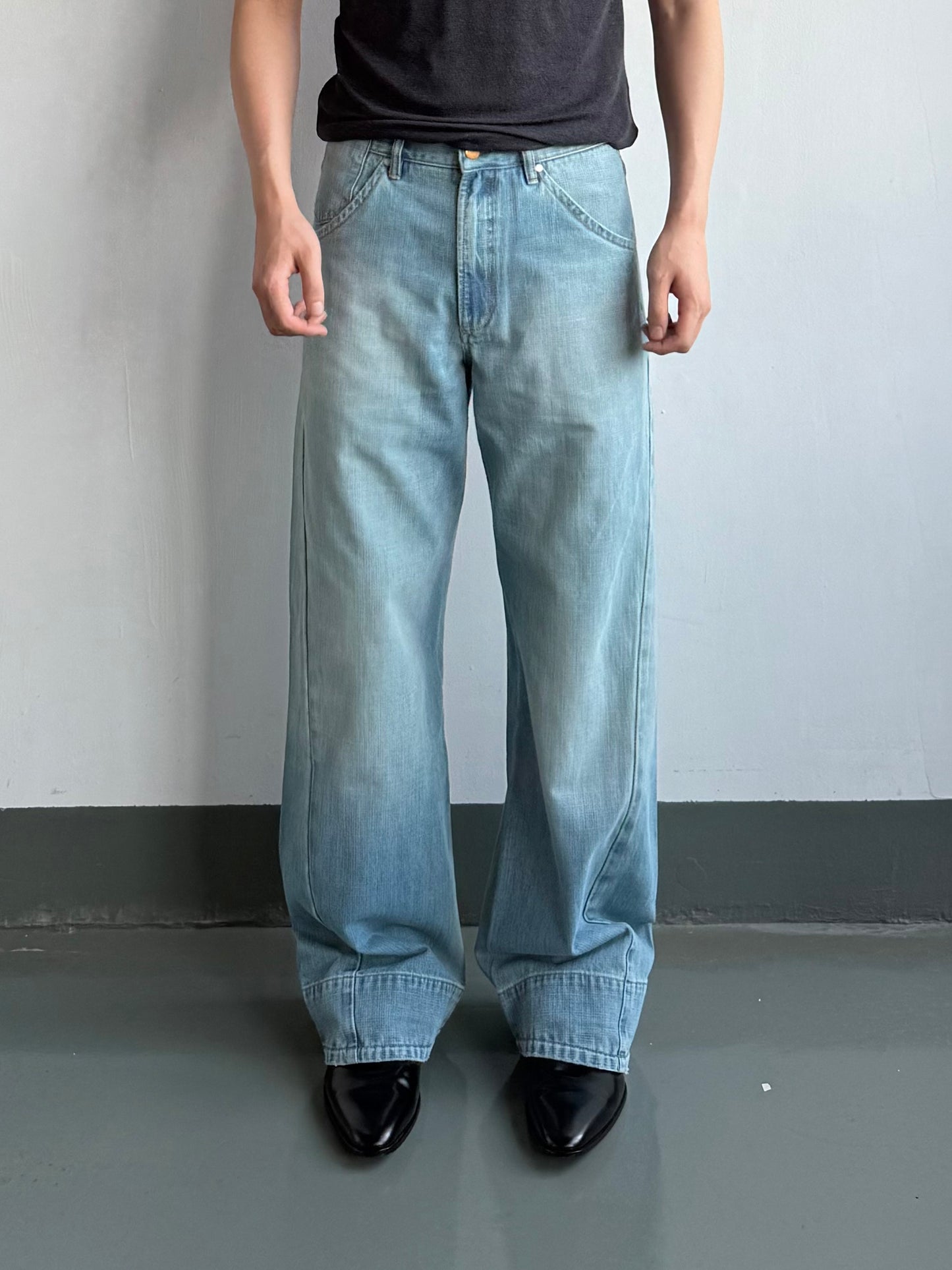 Smog Blue Denim Pants