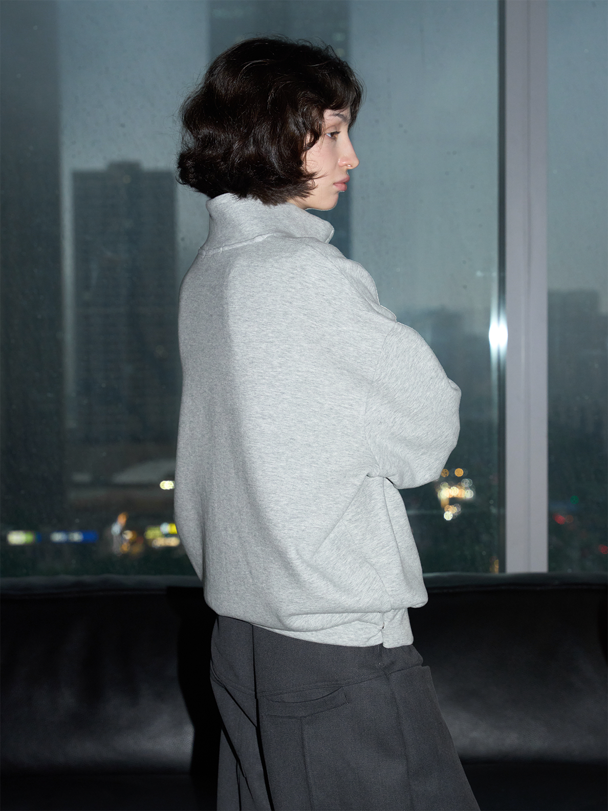 Wool Blend Sweatshirt