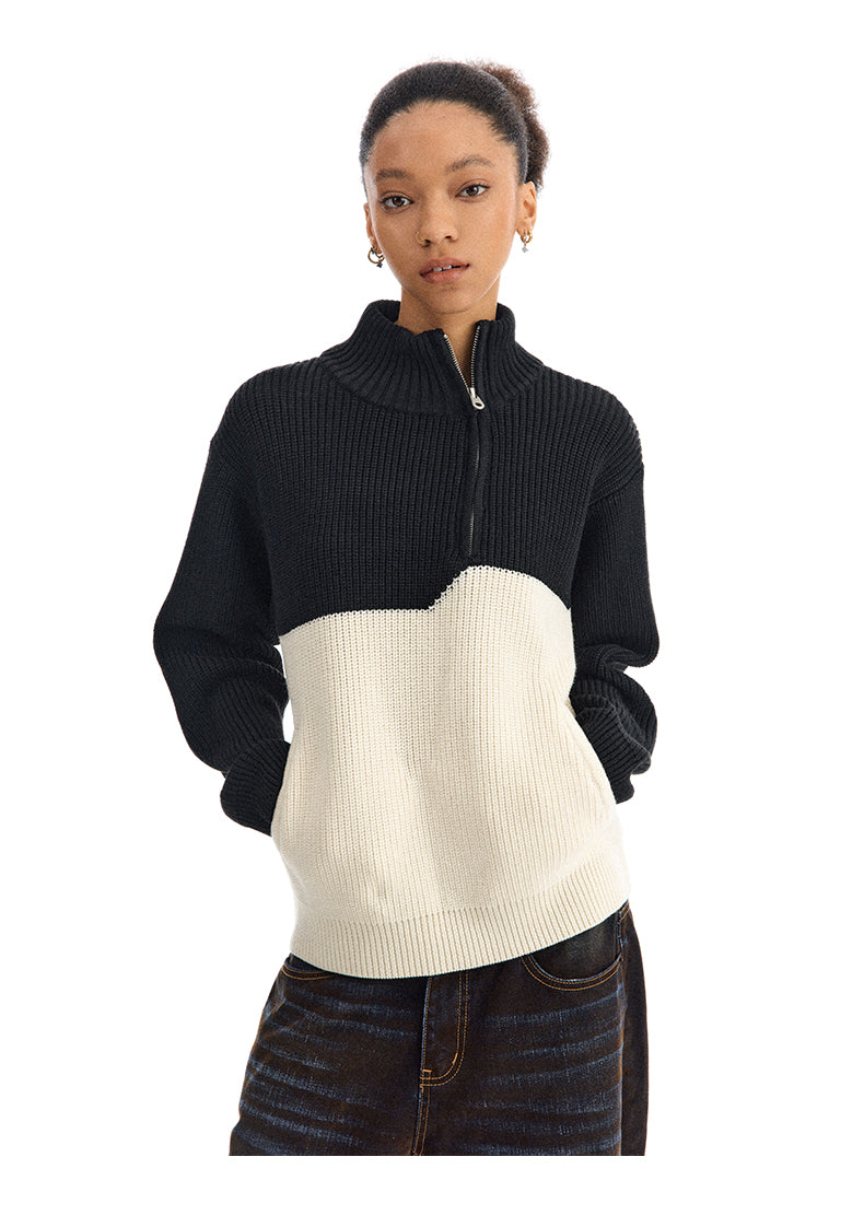 Half Zipper Sweater