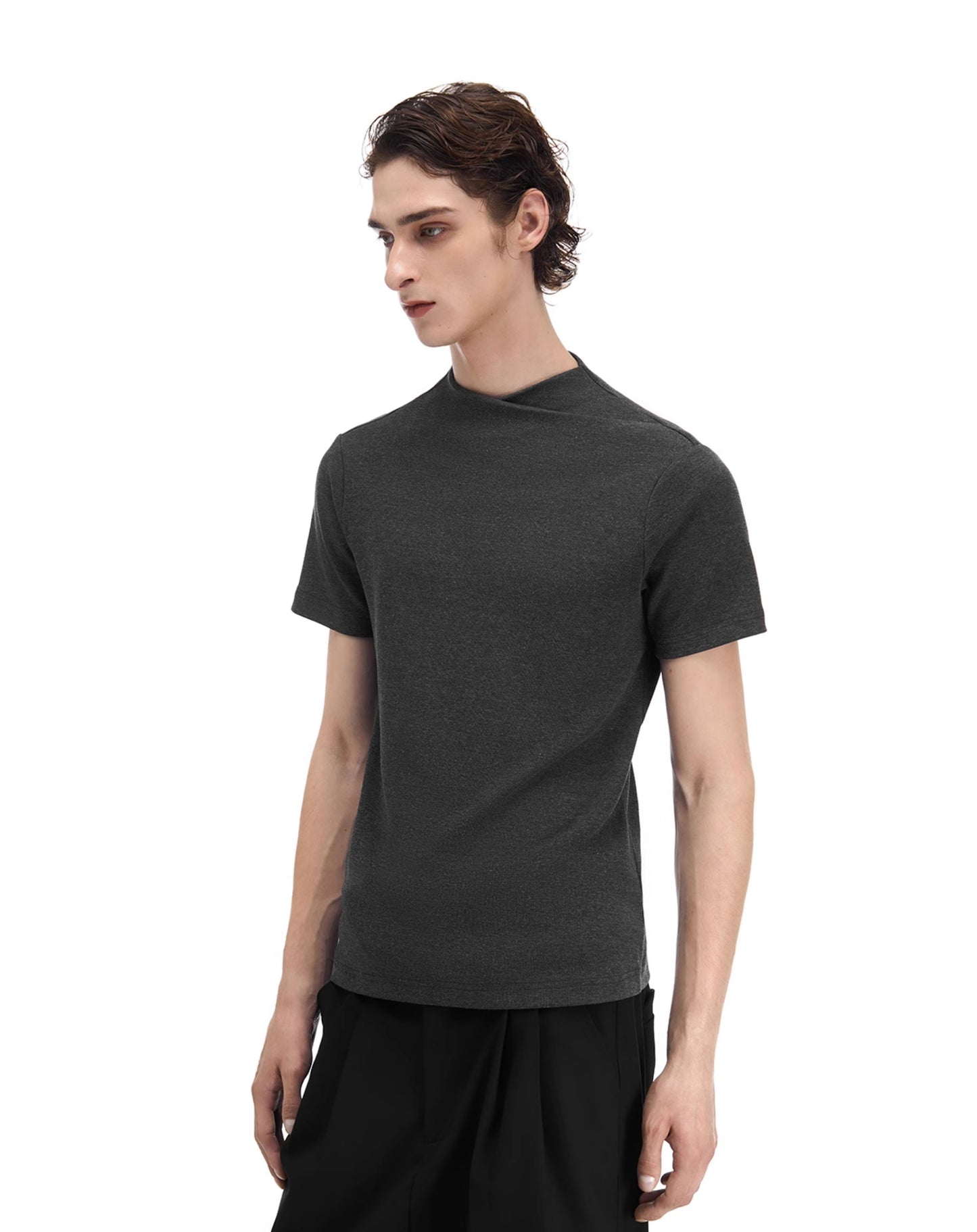 Knit Slim T-Shirt