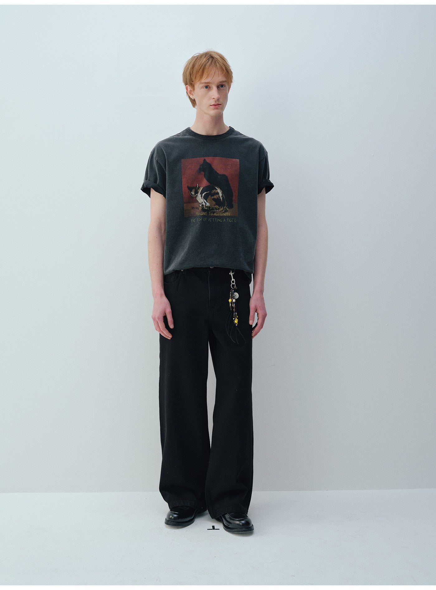 A라인 로우라이즈 스트레이트 진