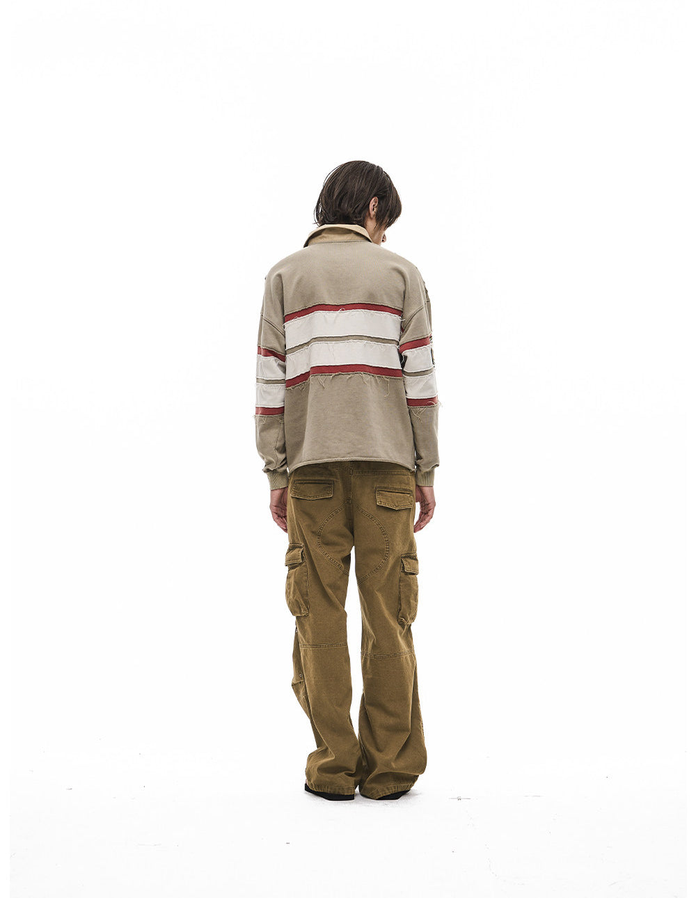 Distressed Multi-Pocket Cargo Pants