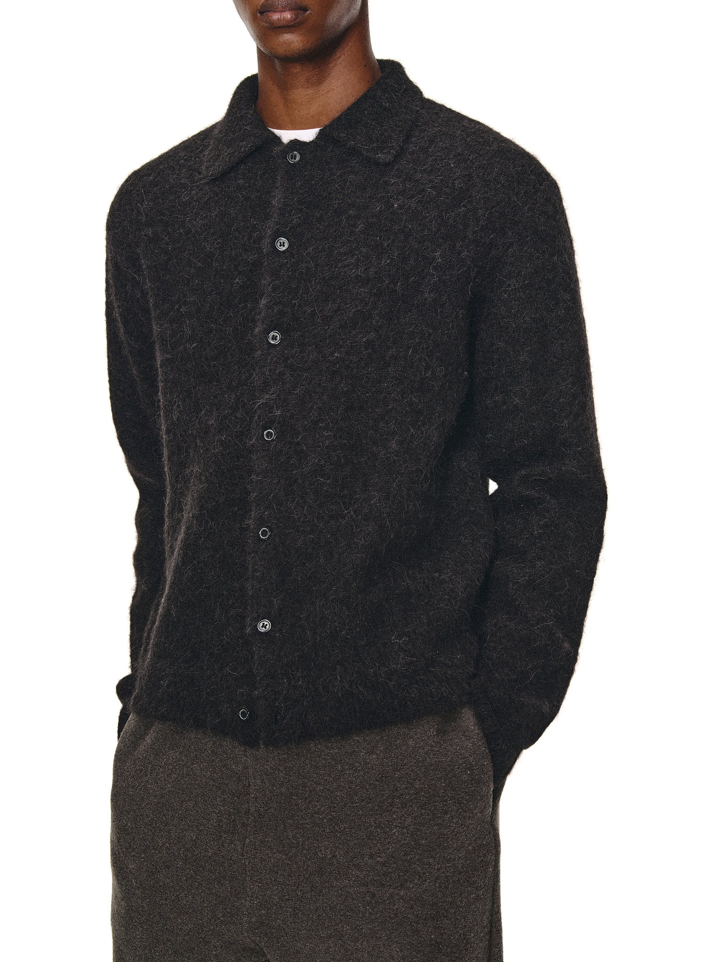 Lapel Cardigan