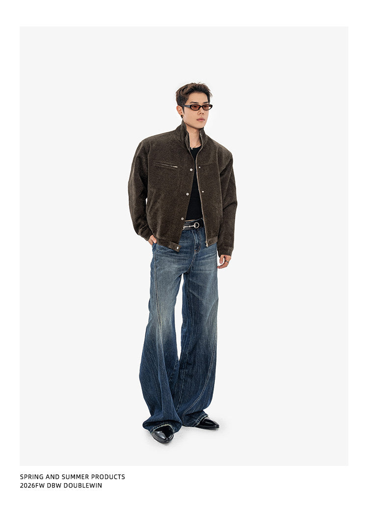 Simple Corduroy Jacket