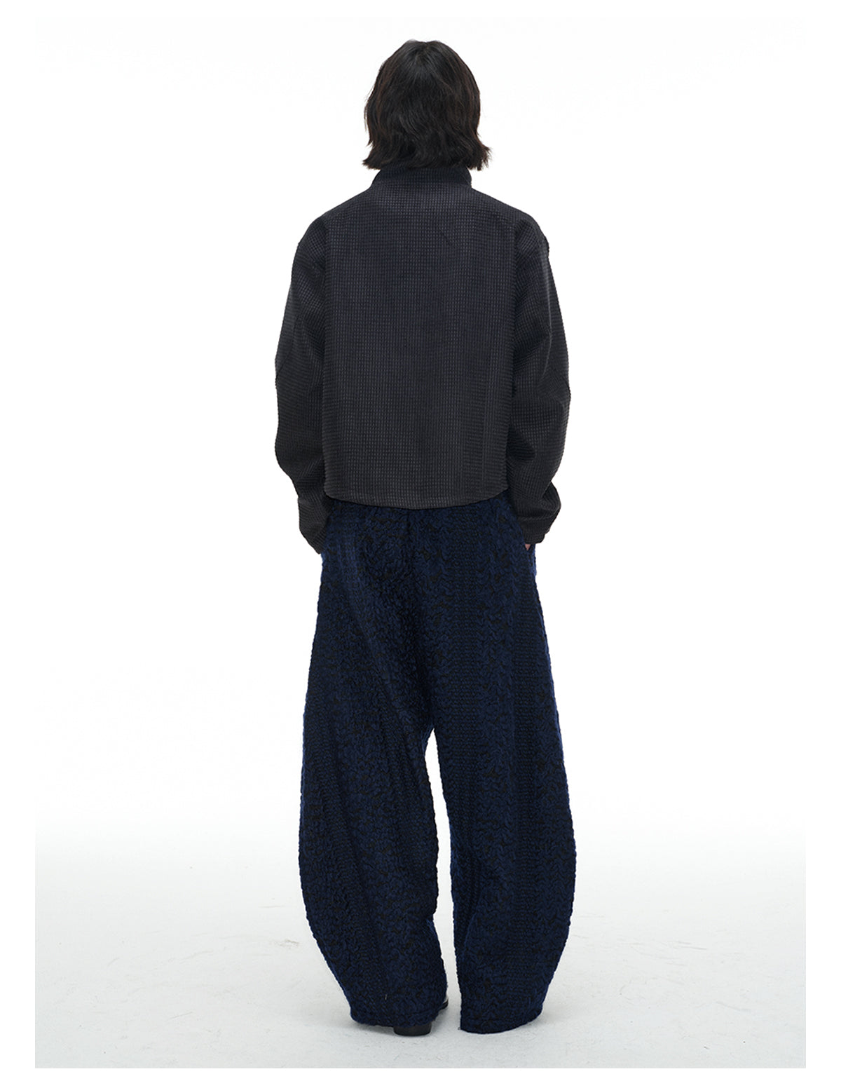 Diagonal Zipper Twist Jacket