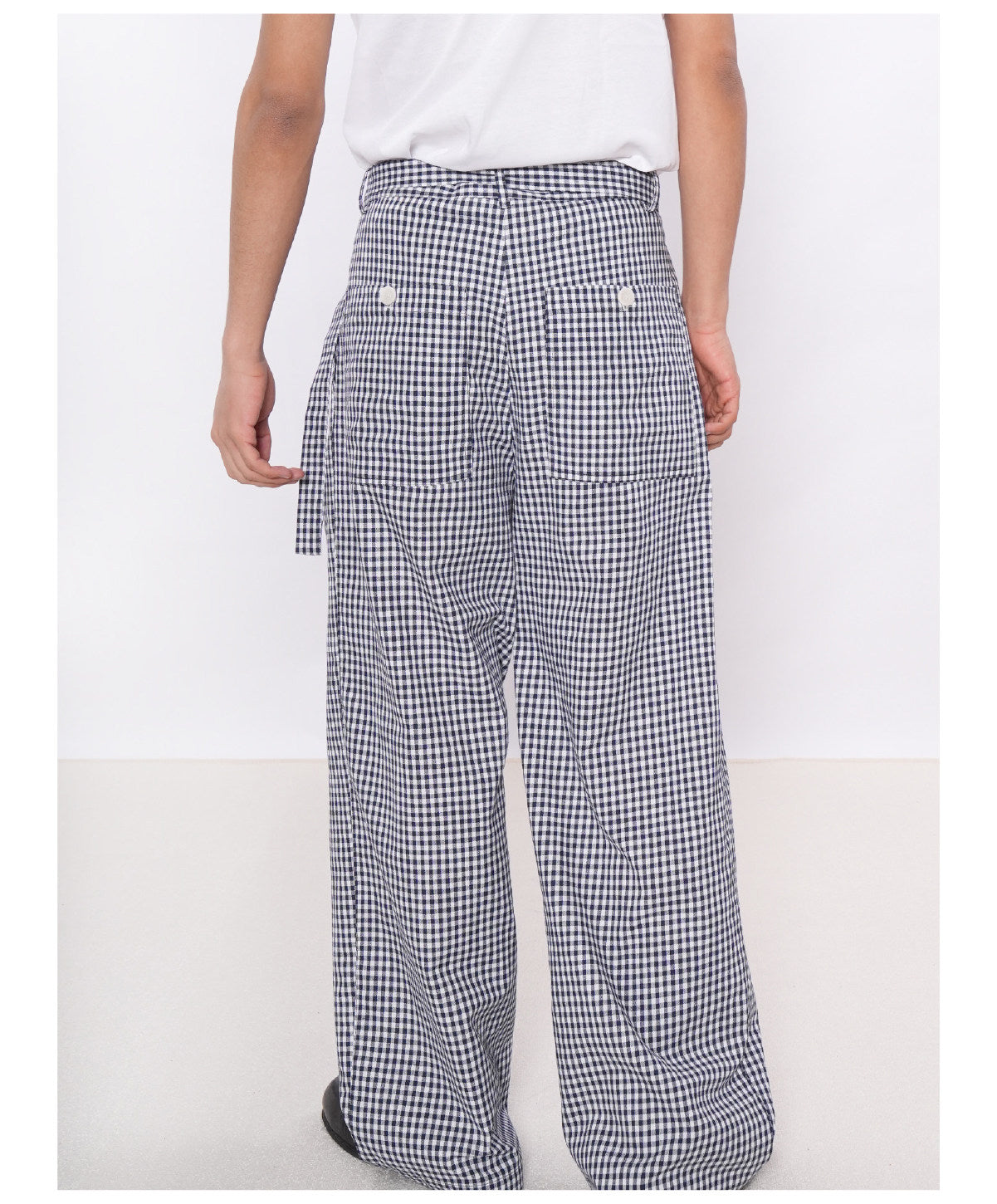 Checkered Casual Pants