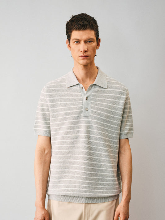 Striped Polo Shirt