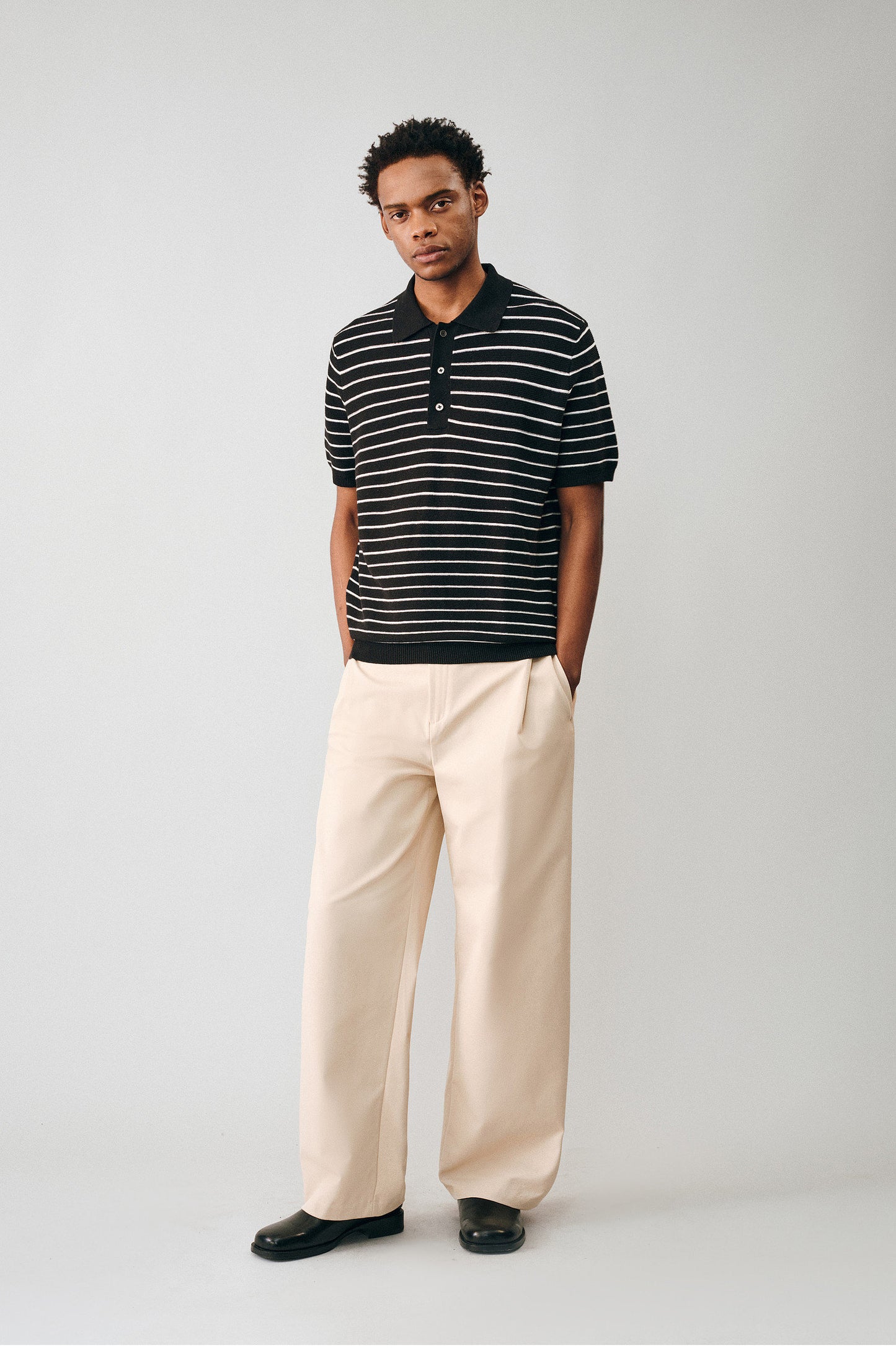 Striped Polo Shirt