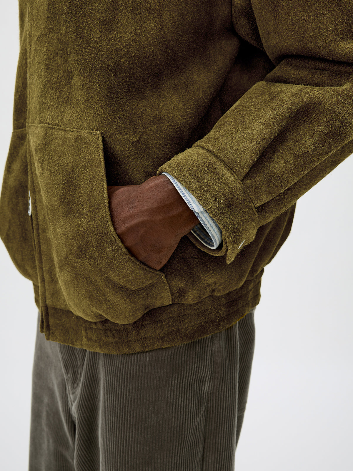 Suede Sheepskin Jacket