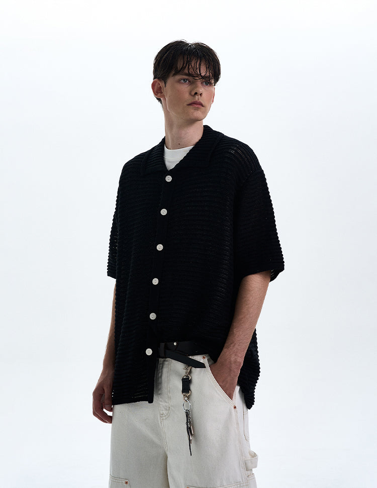 High-end hollow knit