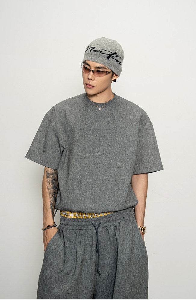 Adjustable-hem T-shirt