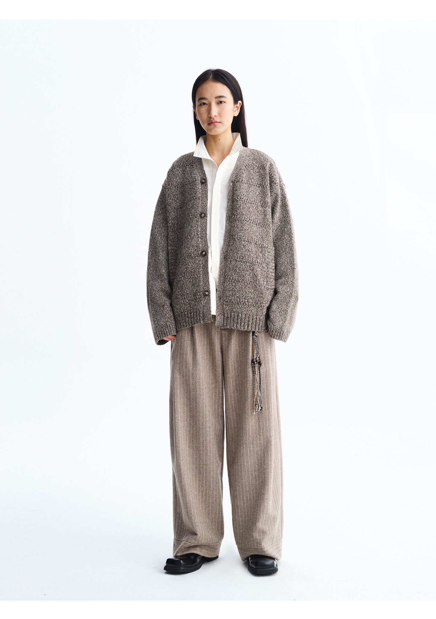 V-Neck Casual Cardigan