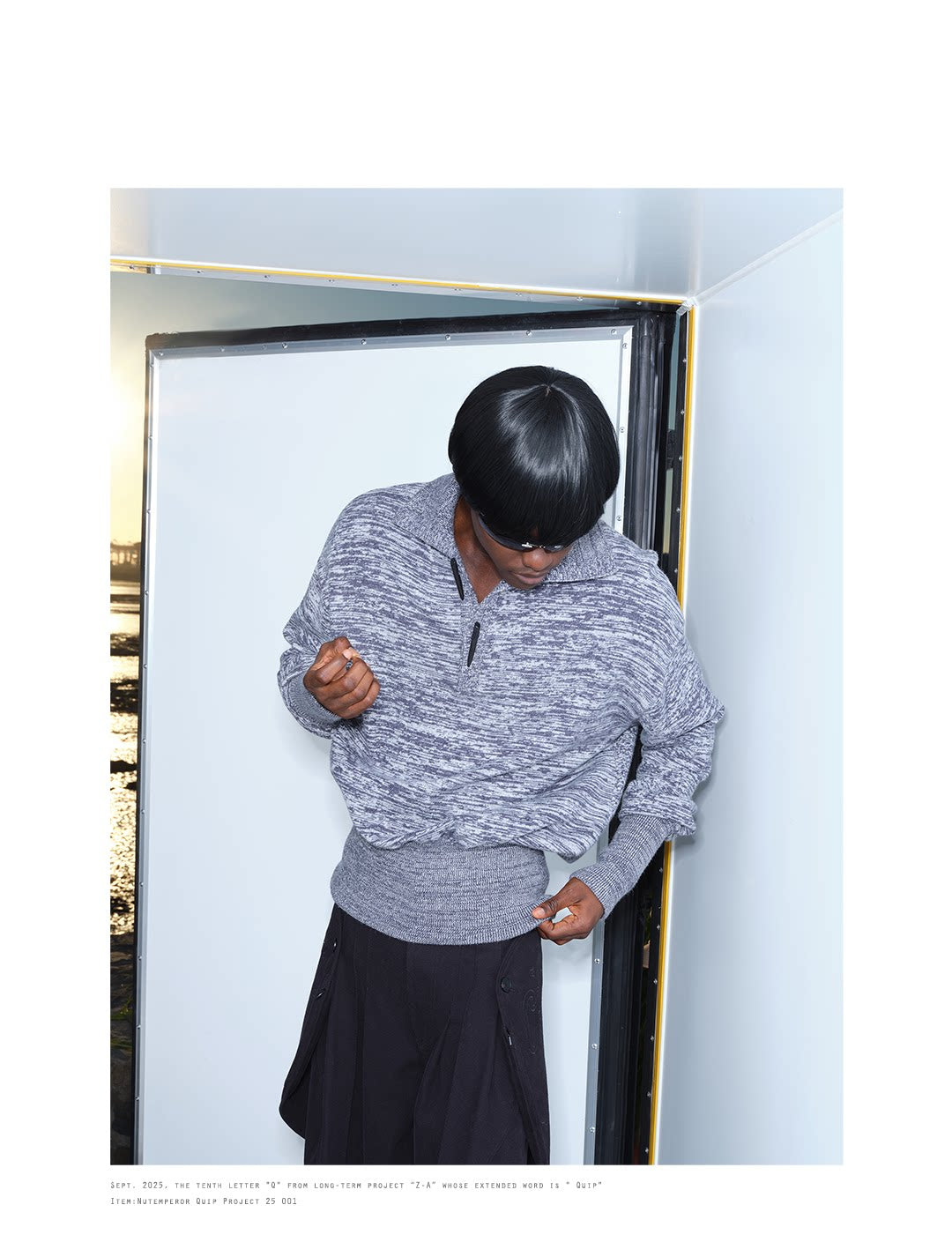 Casual Irregular Knit Sweater