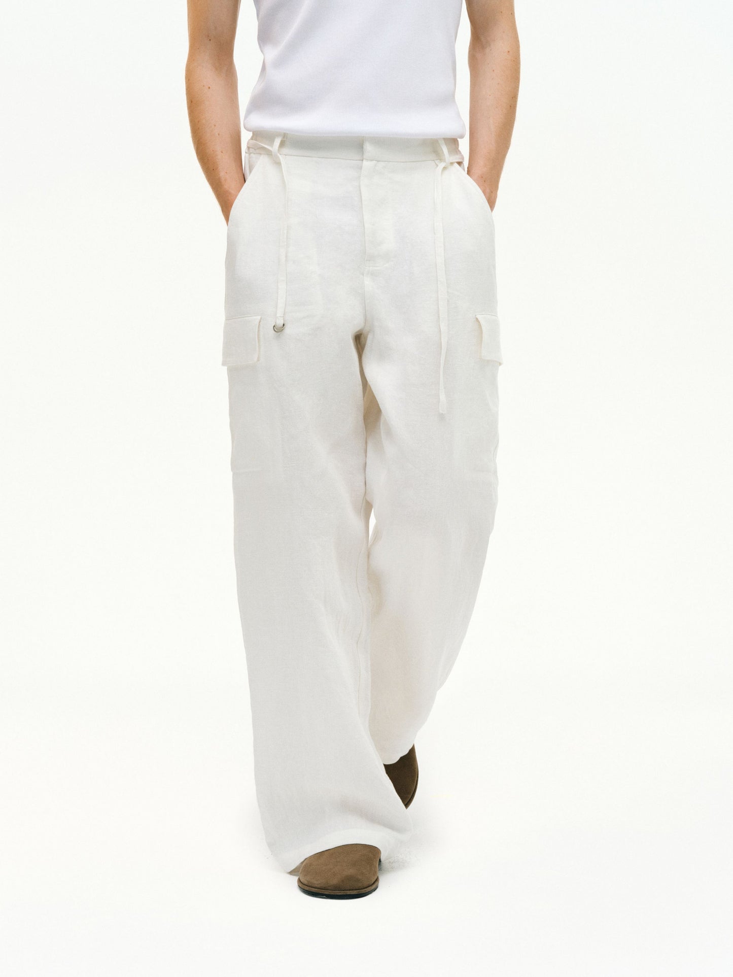 Linen Work Pants