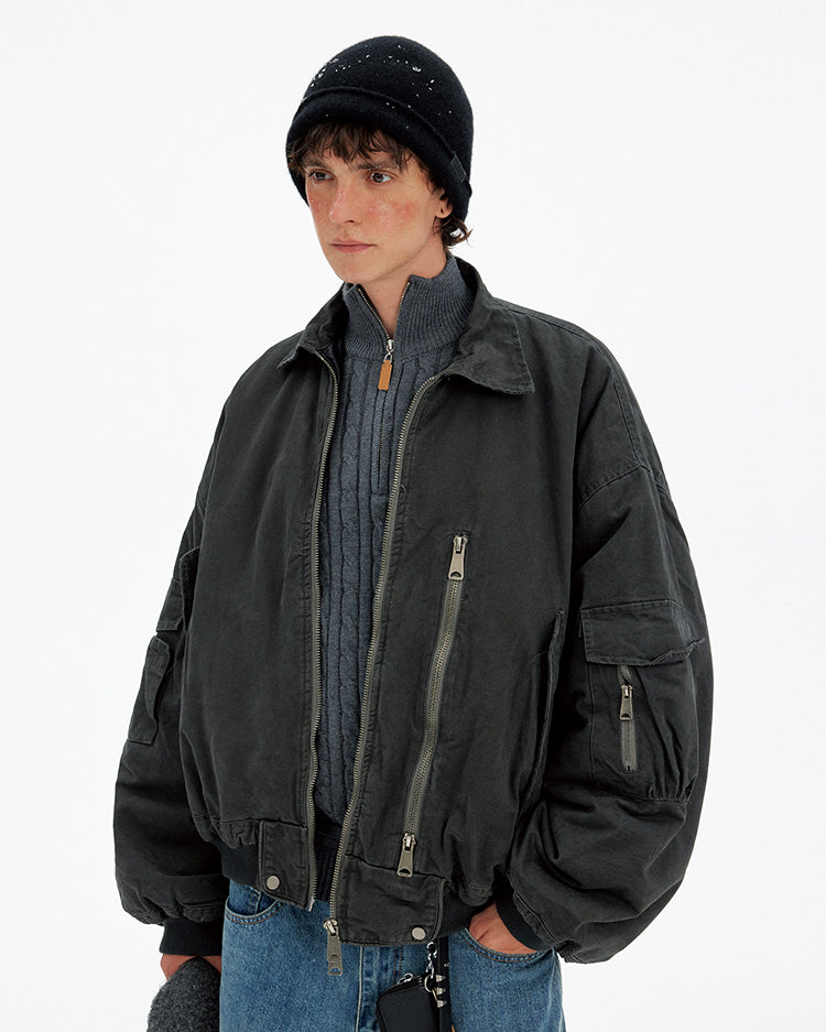 Multi-Pocket Work Jacket