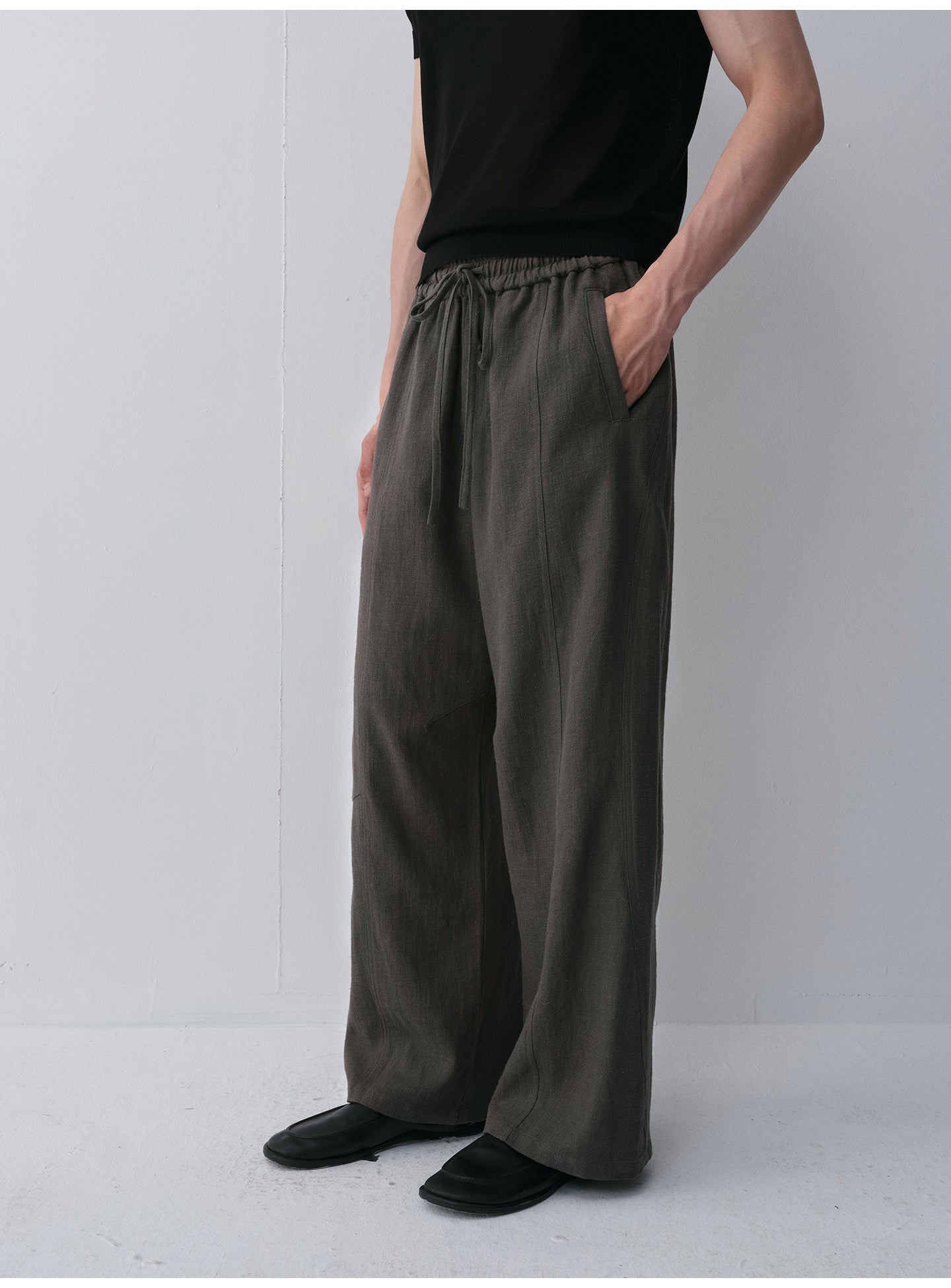 Drawstring Casual Pants