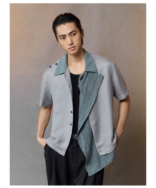 Color-Blocked Shirts in a Variety of Designs