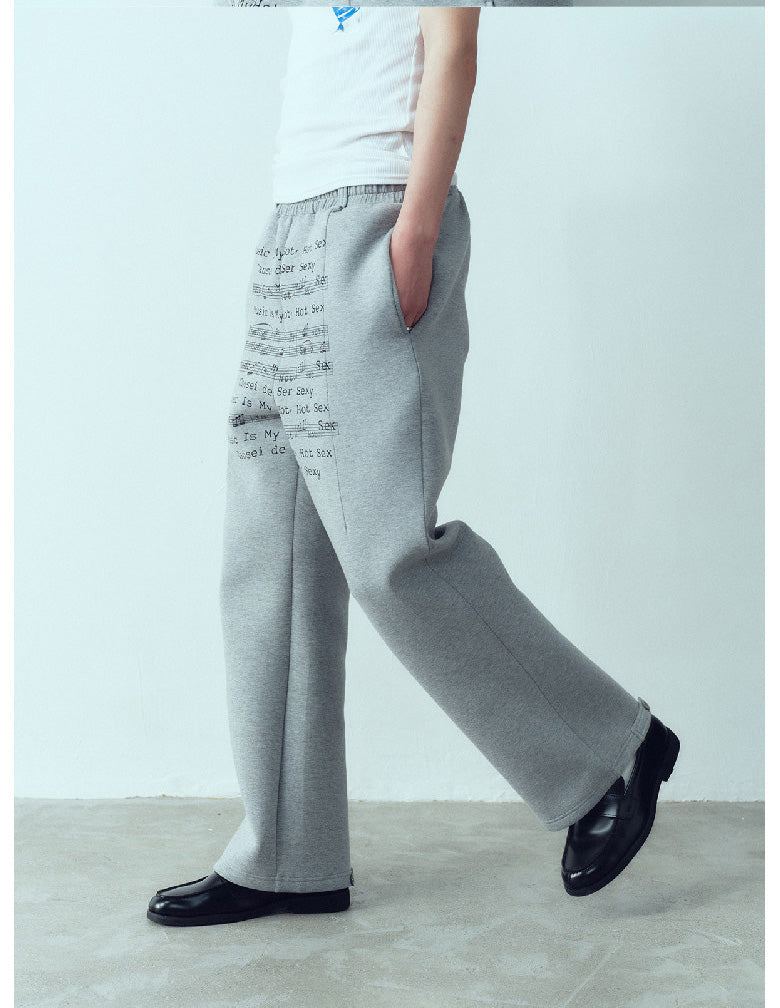 Loose Fit Air Layer Sweatshirt Set