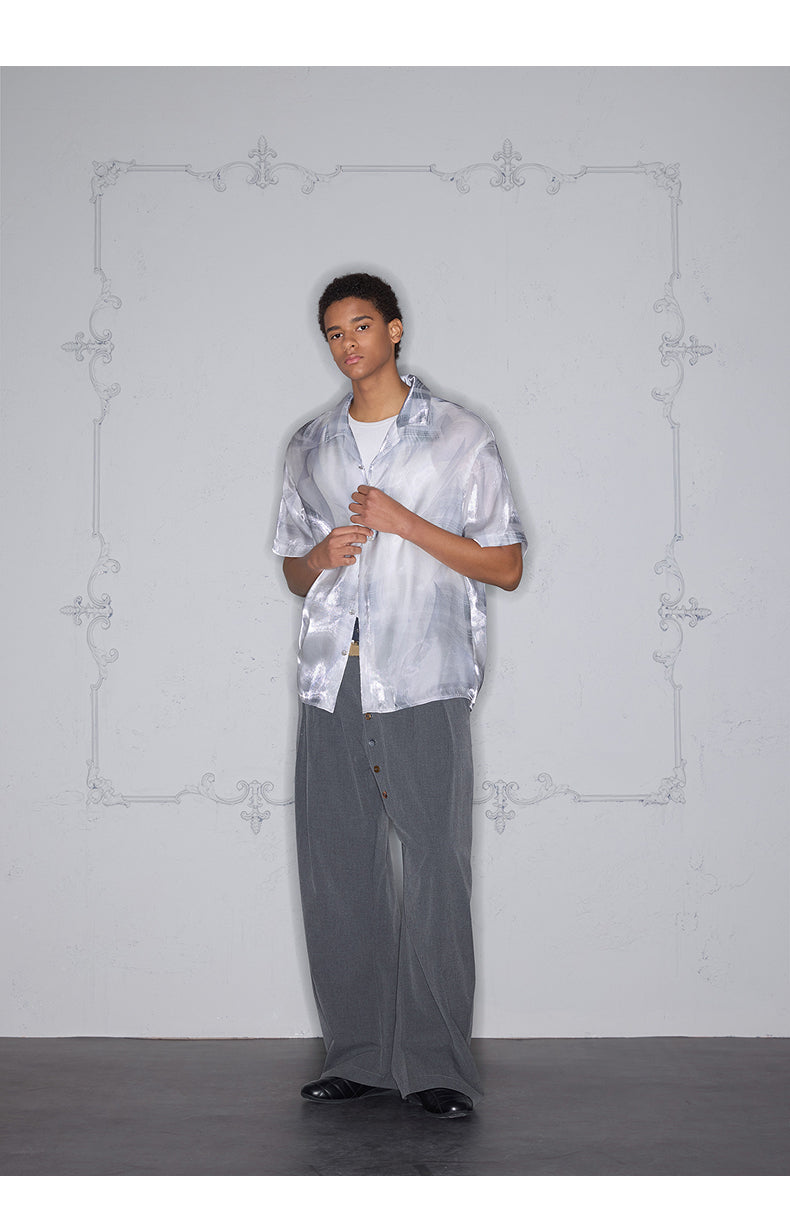 Light Dye Check Shirt