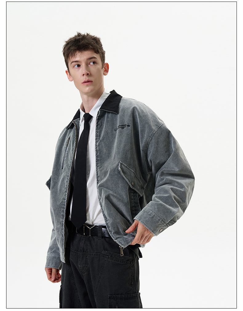 Retro Damaged Workwear Jacket