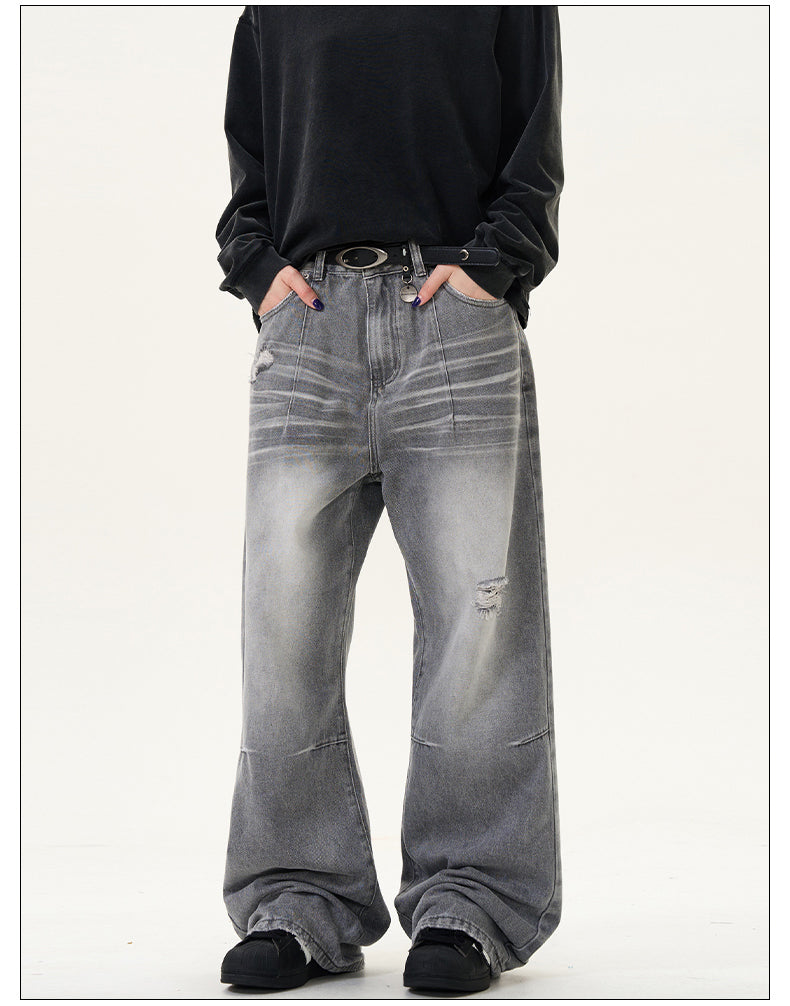 High Street Vibe Washed Jeans