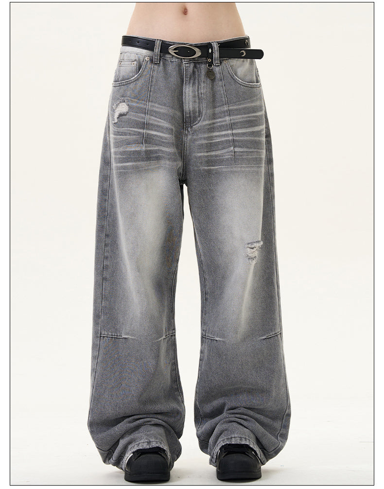 High Street Vibe Washed Jeans